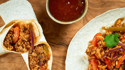 Lamb Biryani Wraps